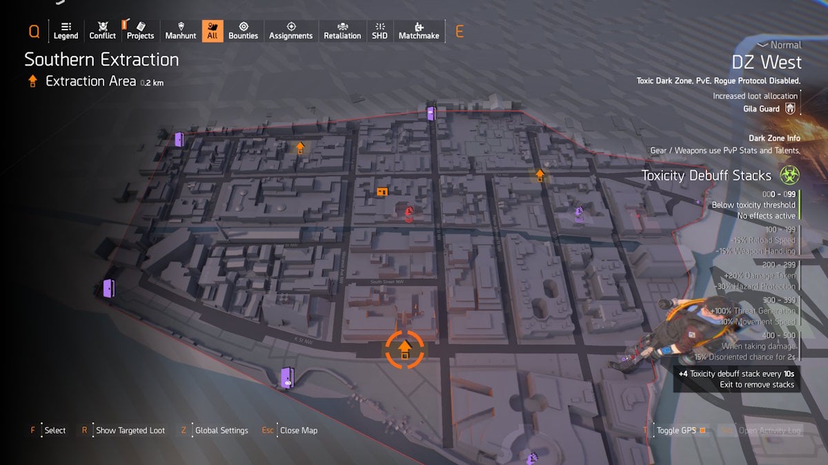 Soluciones de acertijos de caza humana de The Division 2 Y8S2 Scout 2 11 Extracción de la división 2