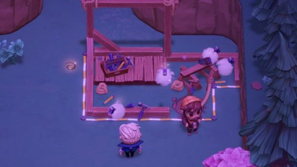 Cómo construir el granero en Moonlight Peaks
