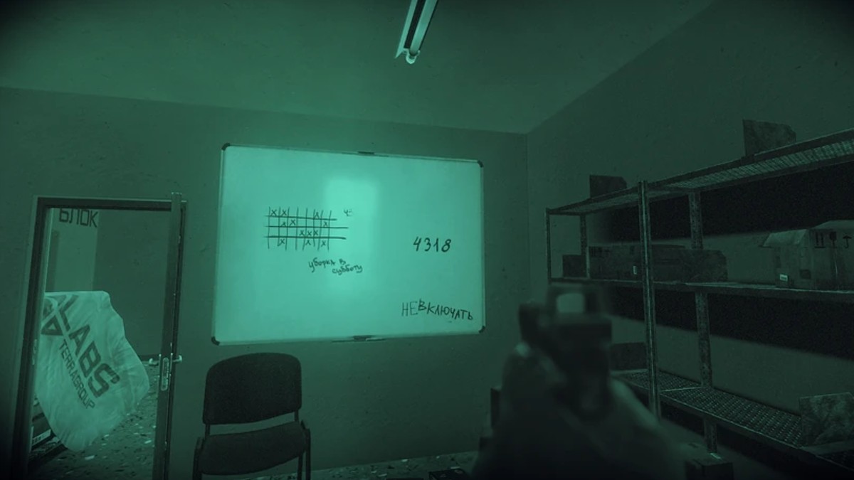 Cómo terminar la misión de la llave de cada puerta en Escape from Tarkov – Evento de apagón 8 El código de acceso a los laboratorios