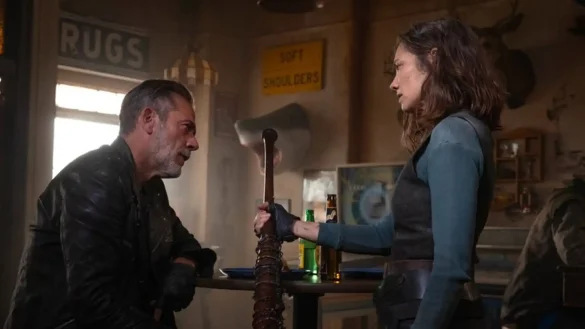 Jeffrey Dean Morgan and Lauren Cohan in The Walking Dead: Dead City Season 3