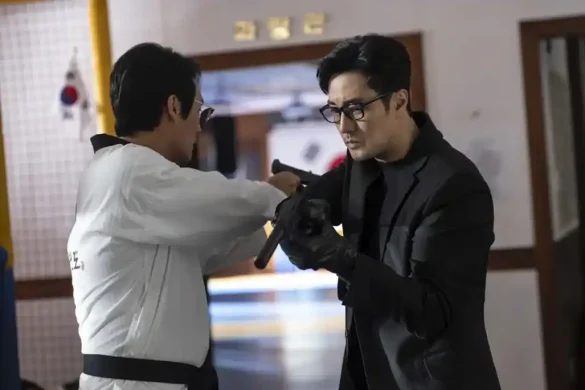 A still from Agent Kim Reactivated Season 1